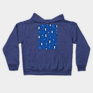 Penguins & Snowflakes Kids Hoodie